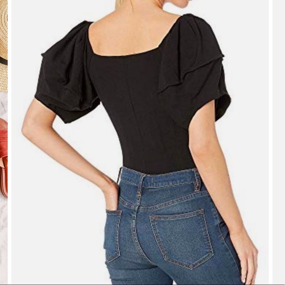 Free people Not so Basic Puff Sleeve Bodysuit - Picture 11 of 11